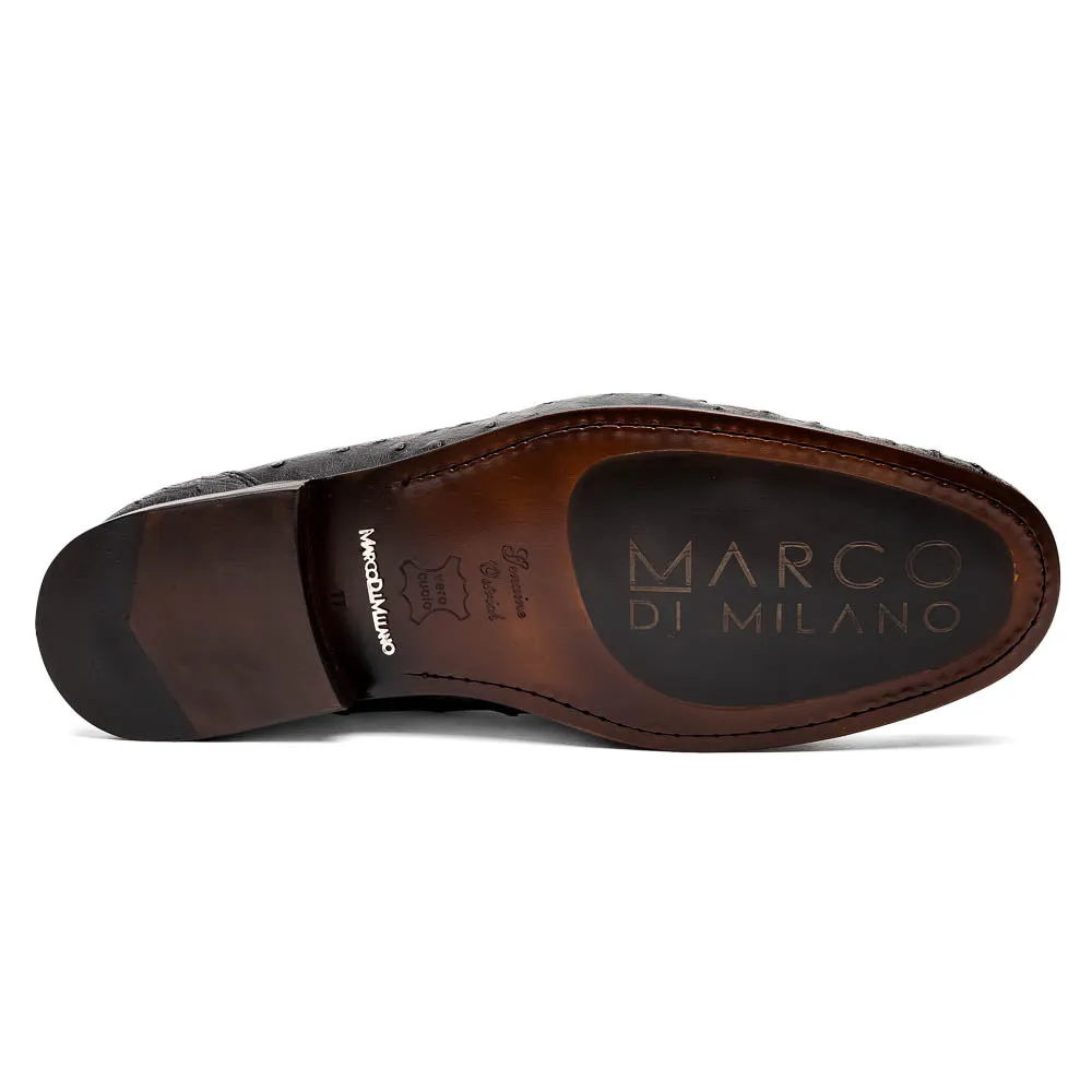 Marco Di Milano Ferrioni Black Leather Luxury Shoe sold by Alberto Nardoni product image thumbnail 5