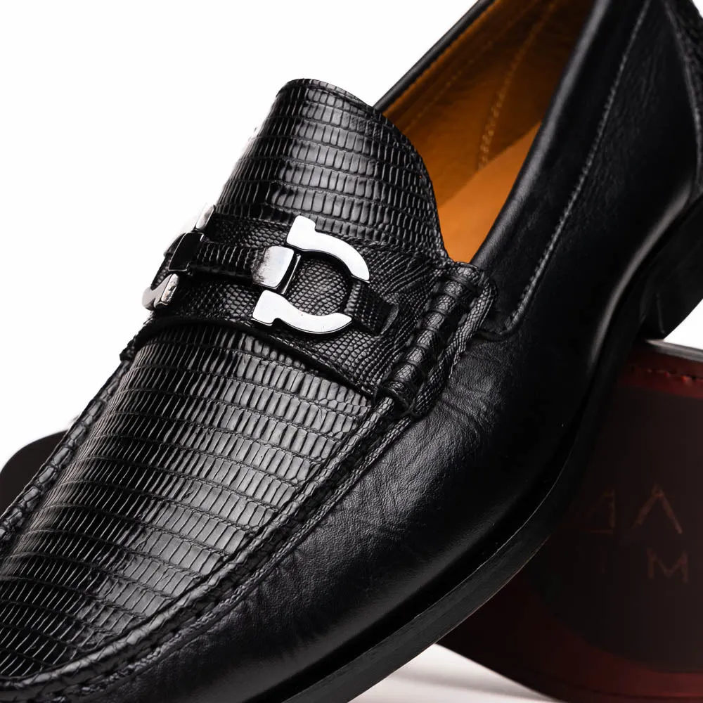Marco_Di_Milano Enzo Black Leather Oxfords sold by Alberto Nardoni product image thumbnail 3