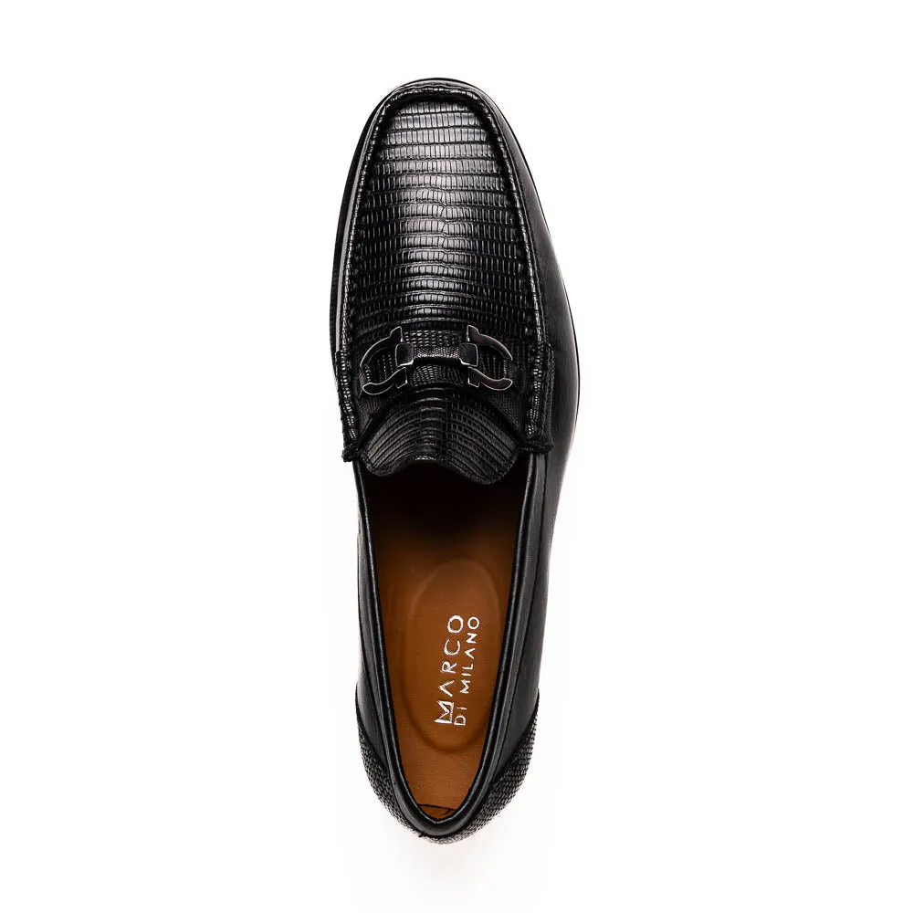 Marco_Di_Milano Enzo Black Leather Oxfords sold by Alberto Nardoni product image thumbnail 4