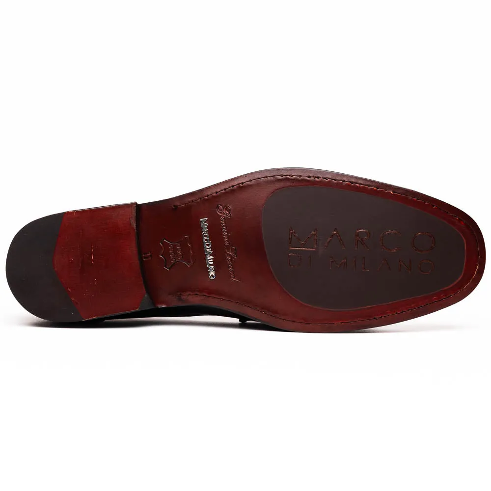 Marco_Di_Milano Enzo Black Leather Oxfords sold by Alberto Nardoni product image thumbnail 5