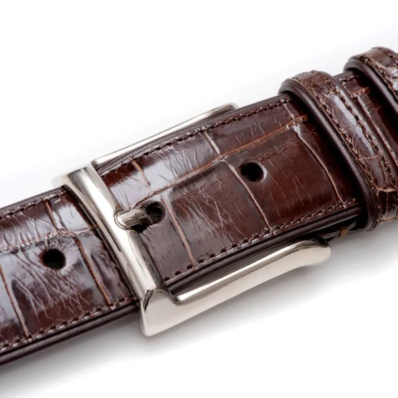 Mezlan Alligator Belt: Luxurious Exotic Leather Accessory made by Mezlan
