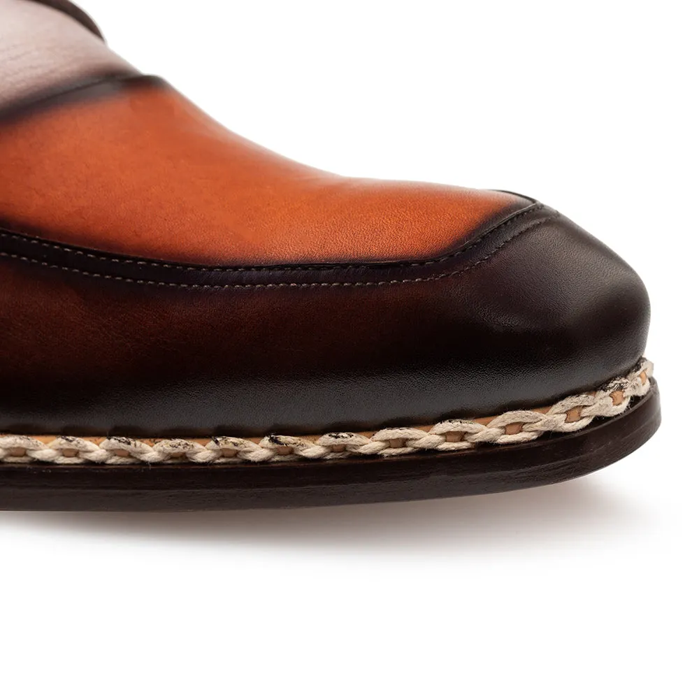 Mezlan Bowery Derby: Calf & Deer Leather Luxury Shoes sold by Alberto Nardoni product image thumbnail 4
