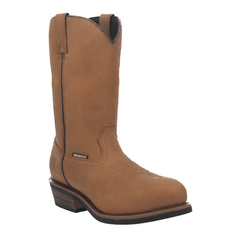 ALBUQUERQUE STEEL TOE WATERPROOF LEATHER BOOT made by Dan Post
