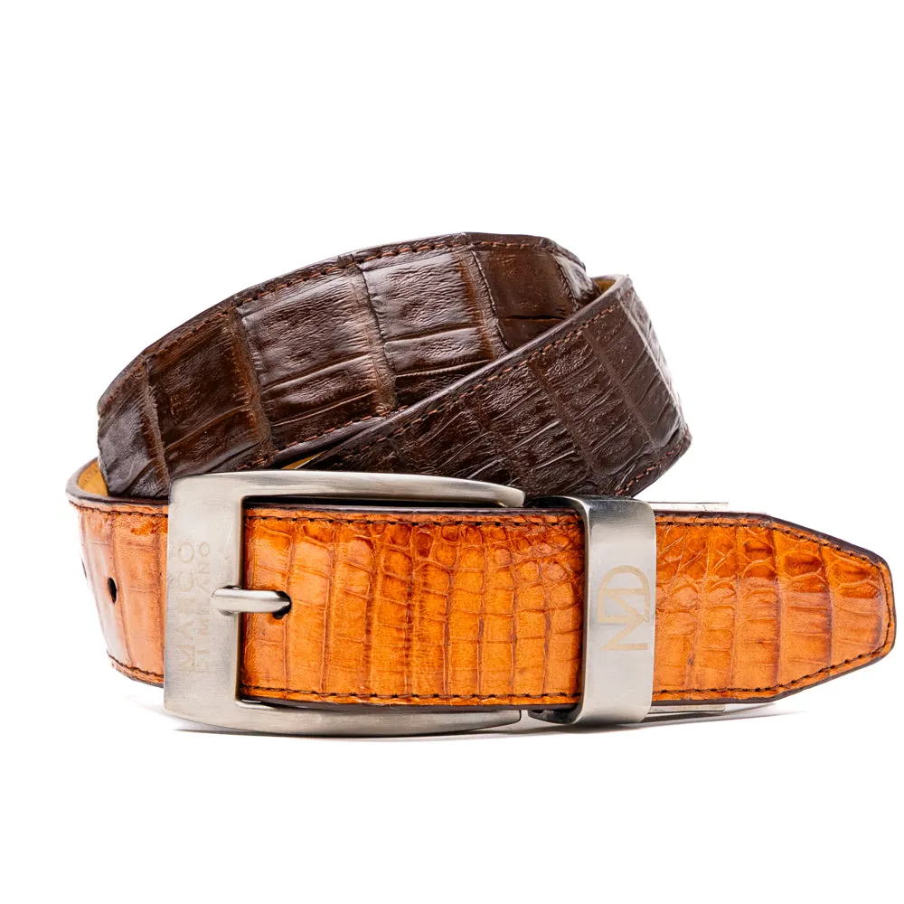Marco Di Milano Luciano Belt Brown / Cognac sold by Alberto Nardoni