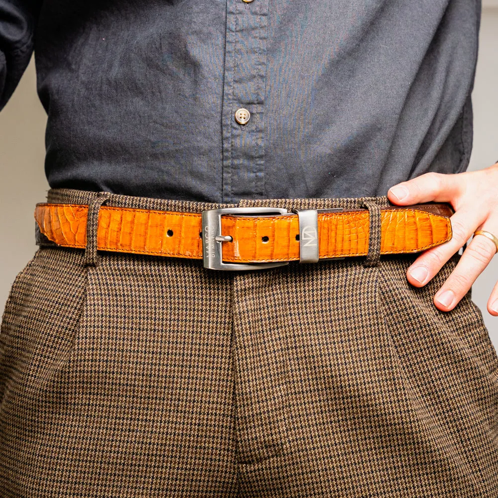Marco Di Milano Luciano Belt Brown / Cognac sold by Alberto Nardoni product image thumbnail 5