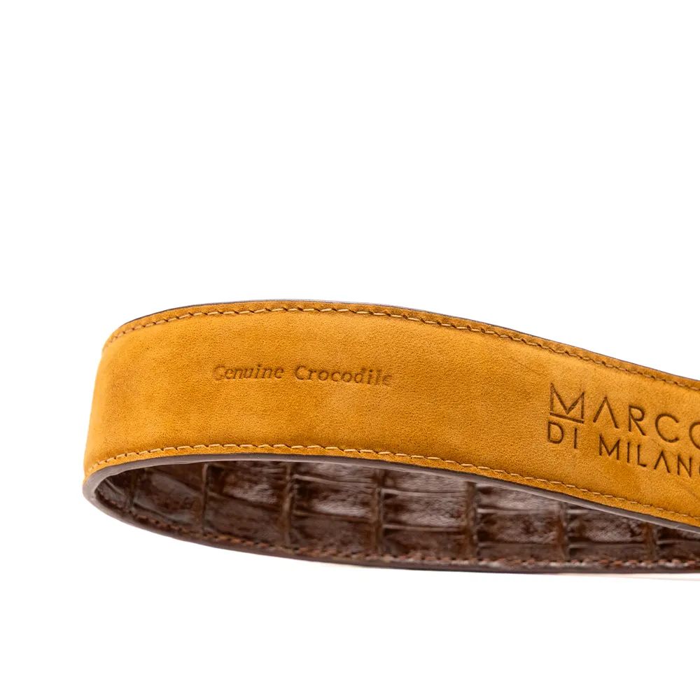 Marco Di Milano Luciano Belt Brown / Cognac sold by Alberto Nardoni product image thumbnail 3