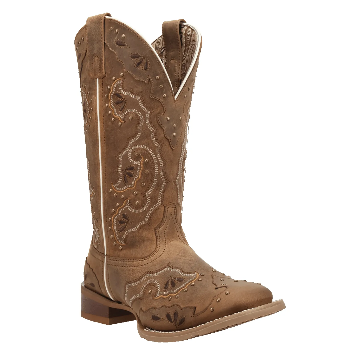 Laredo Lottie Leather Boot - Luxury Ankle Boot sold by Alberto Nardoni