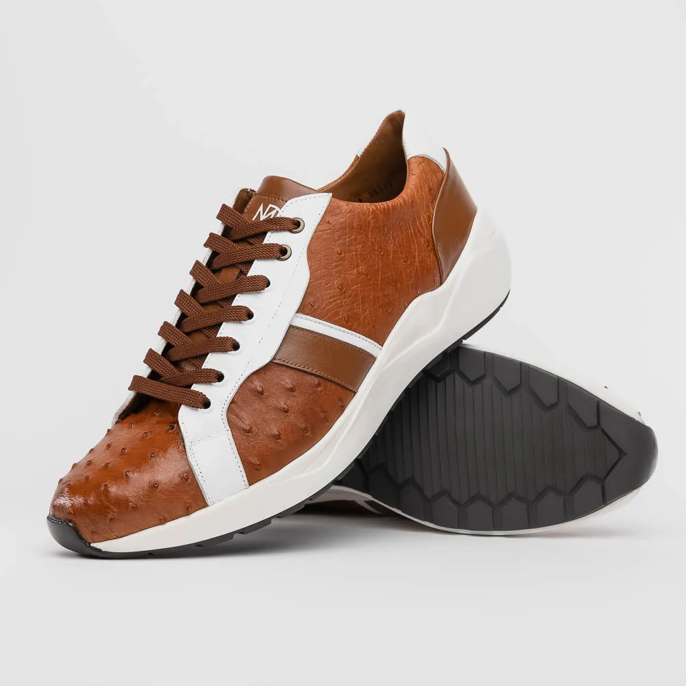 Marco Di Milano Lyon II Brandy / White sold by Alberto Nardoni