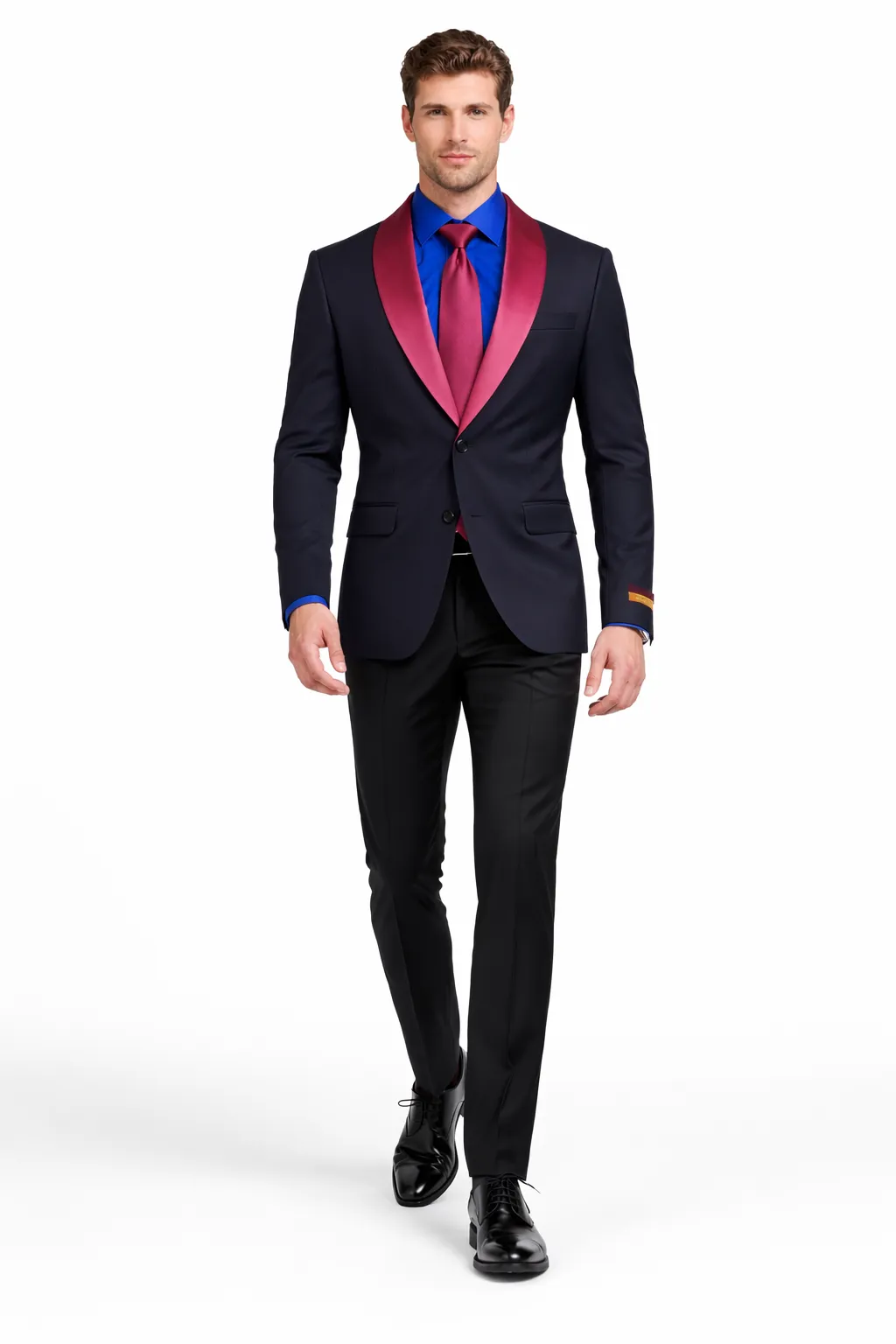 Men’s Designer Tuxedo Suit for Wedding & Prom – Modern Luxury Formalwear sold by Alberto Nardoni product image thumbnail 2