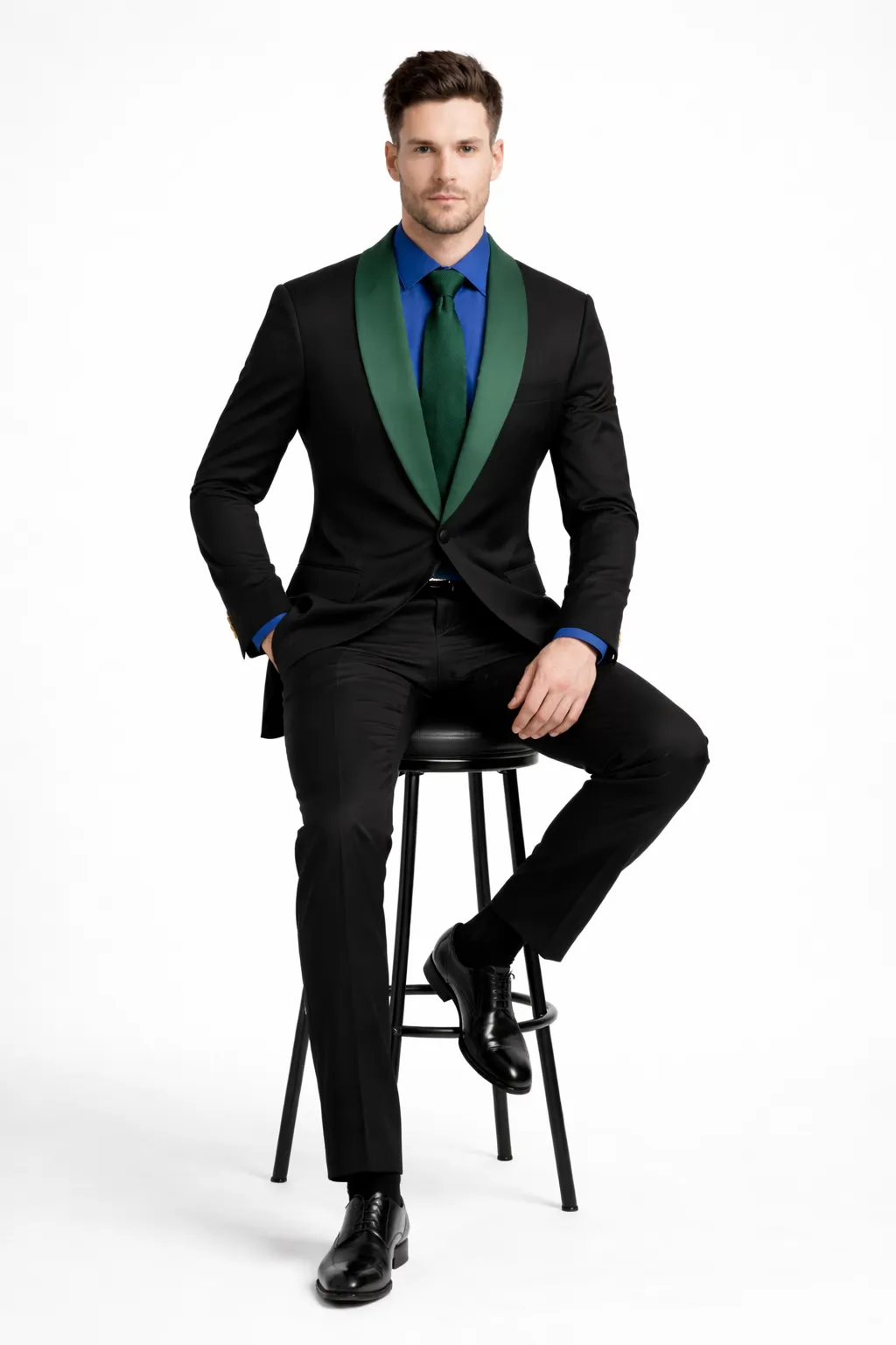 Men’s Designer Tuxedo Suit for Wedding & Prom – Modern Luxury Formalwear sold by Alberto Nardoni product image thumbnail 4