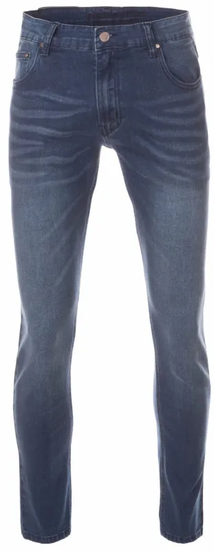 Slim Fit Jean in Stone Wash made by Alberto Nardoni