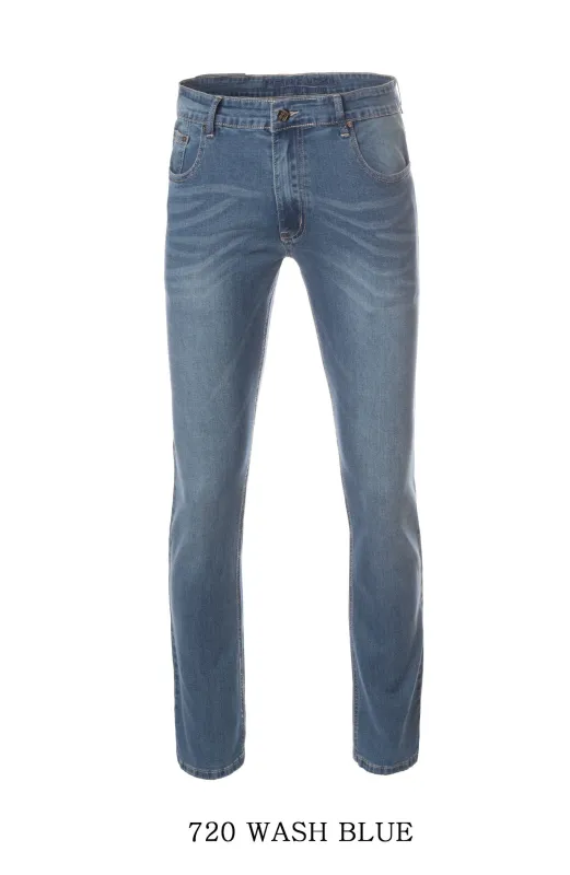 Slim Fit Jean medium wash made by Alberto Nardoni