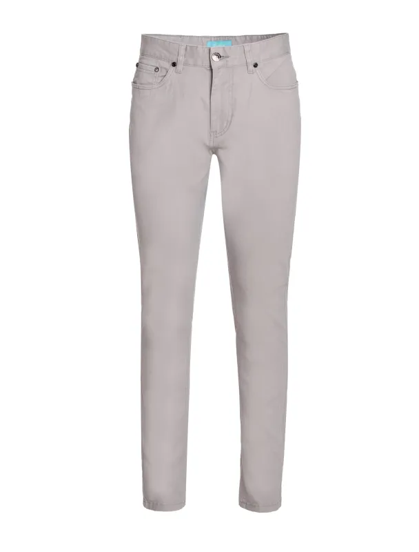 Skinny fit jeans, Grey made by Alberto Nardoni