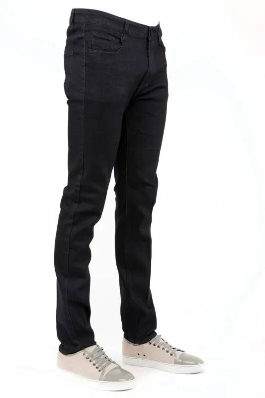 jeans, in Denim Black made by Alberto Nardoni