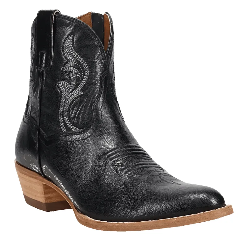RUSTIC CHARM LEATHER BOOTIE made by Dan Post