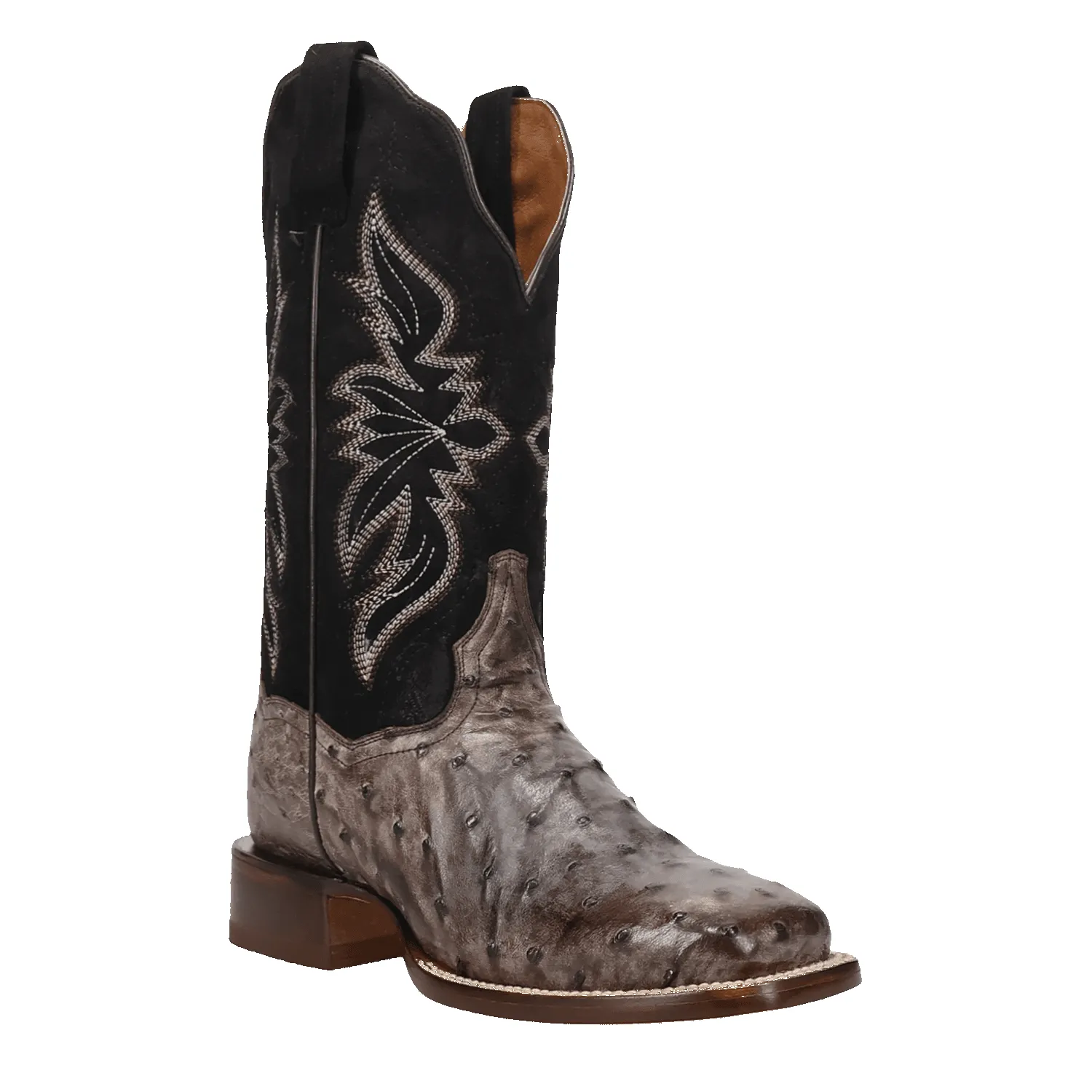 MIRAGE FULL QUILL OSTRICH BOOT sold by Alberto Nardoni