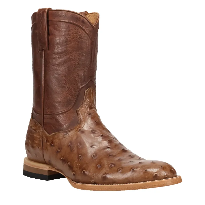 ARDOR FULL QUILL OSTRICH BOOT made by Dan Post