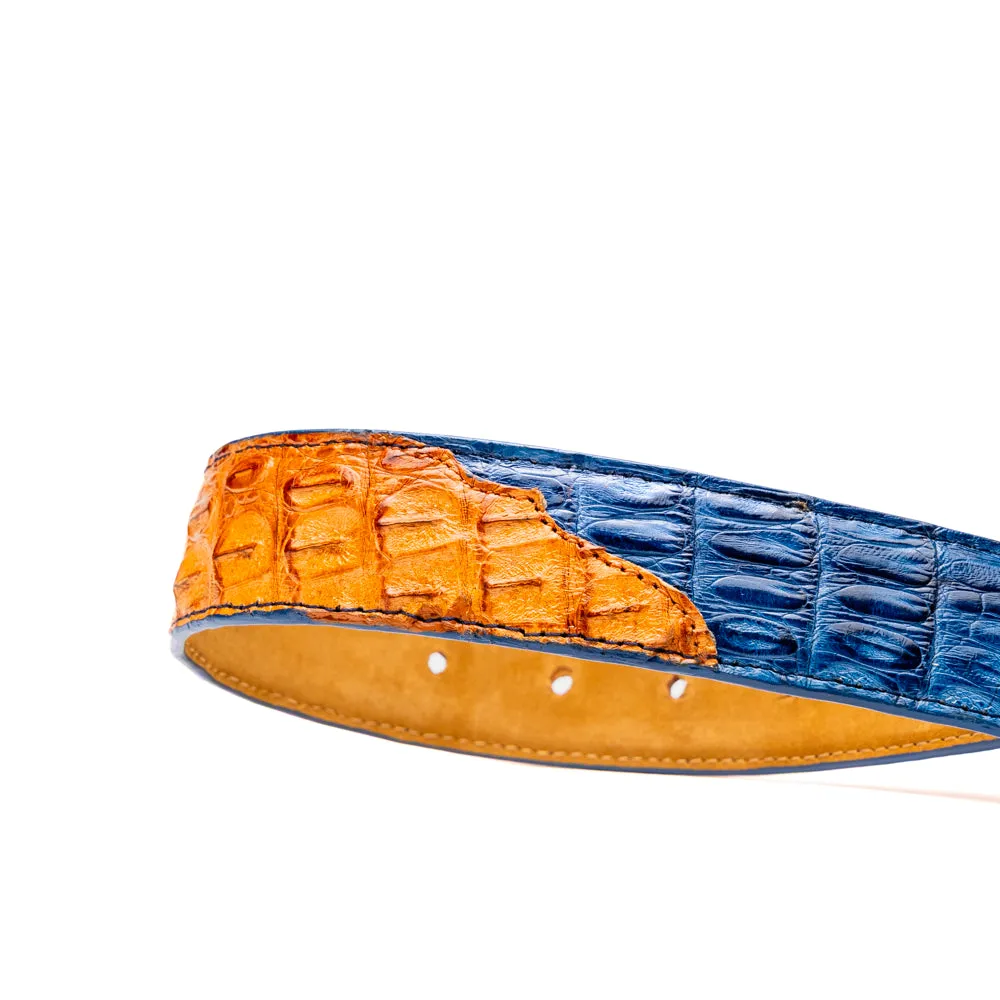 Marco Di Milano Luciano Belt Blue / Brandy sold by Alberto Nardoni product image thumbnail 2