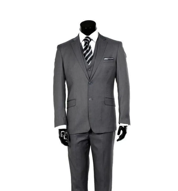 Retro Paris Suits Retro Paris Retro Mens Gray Suits made by Alberto Nardoni