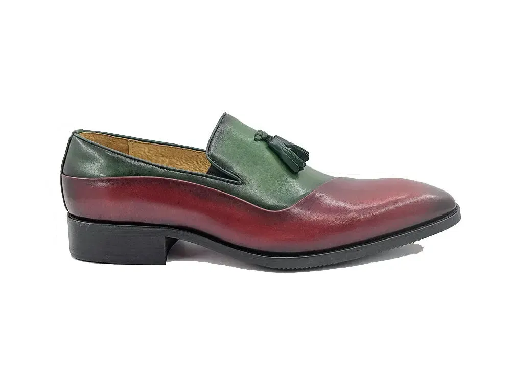 Carrucci Two Tone Tassel Loafer sold by Alberto Nardoni product image thumbnail 4