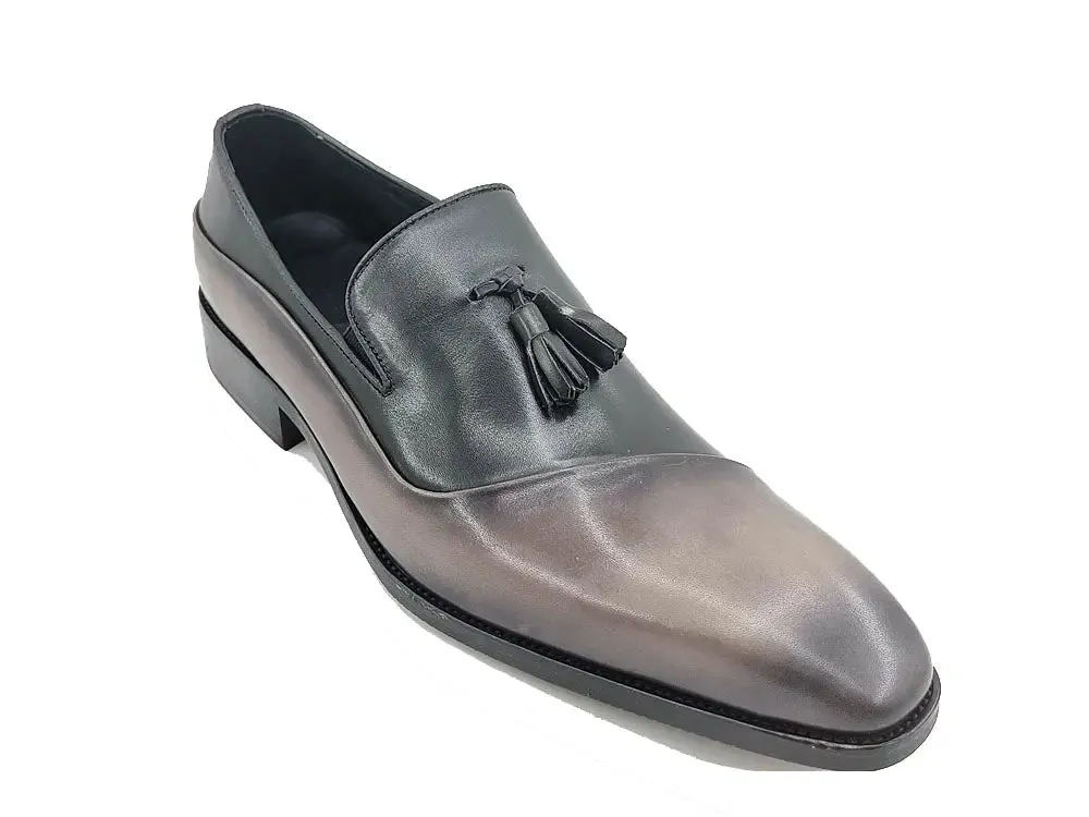 Carrucci Two Tone Tassel Loafer sold by Alberto Nardoni product image thumbnail 2