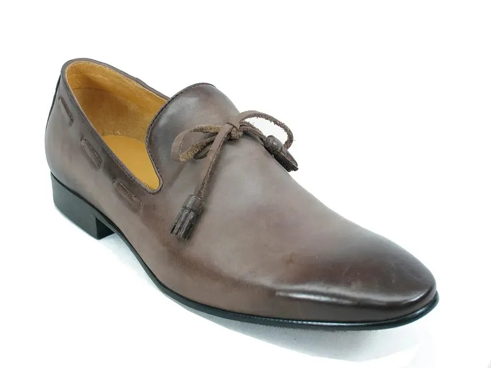 Carrucci Butter Soft Leather Tassel Loafer sold by Alberto Nardoni