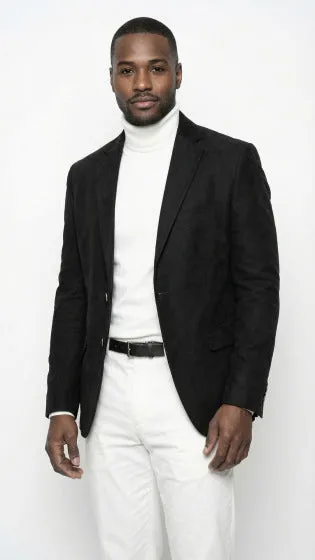Mens Fashion Sport Coat - Micro Suede sold by Alberto Nardoni