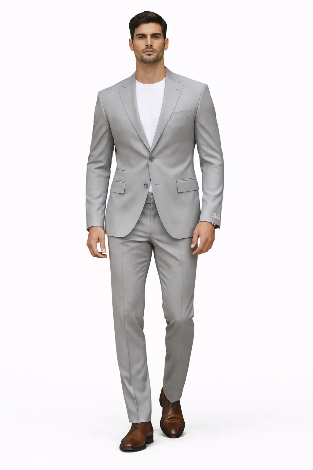 Stacy Adams Men's 2 Piece Modern Fit Suit - Solid Colors sold by Alberto Nardoni product image thumbnail 5