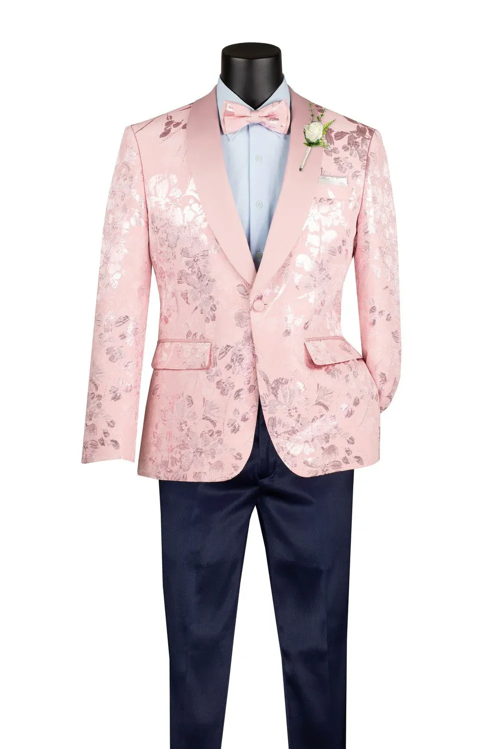 Fusion Pink Tuxedo Jacket sold by Alberto Nardoni