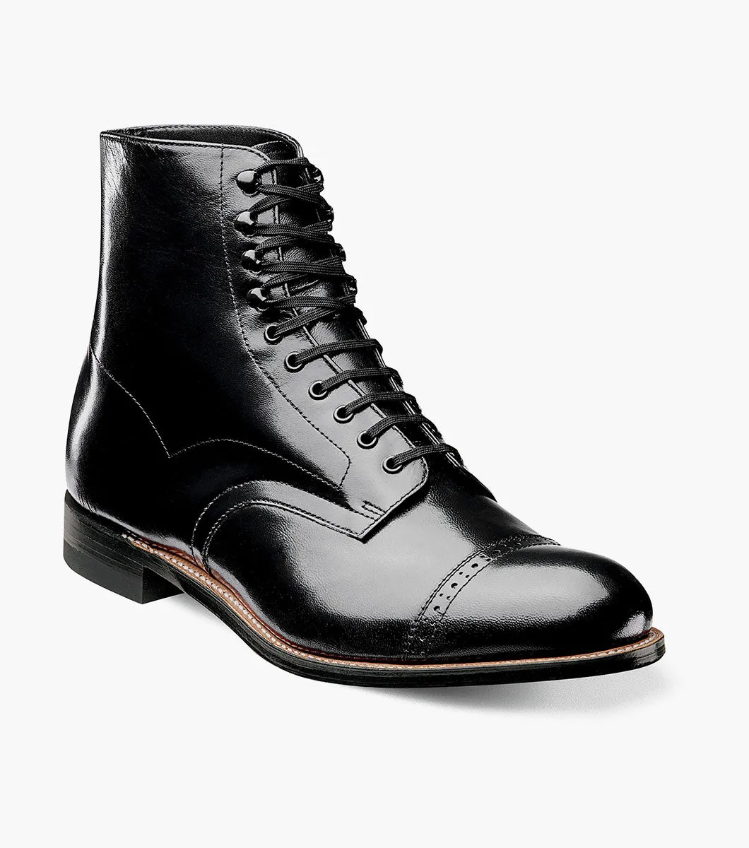 Stacy Adams Madison Cap Toe Boot by Stacy Adams Shoes sold by Alberto Nardoni