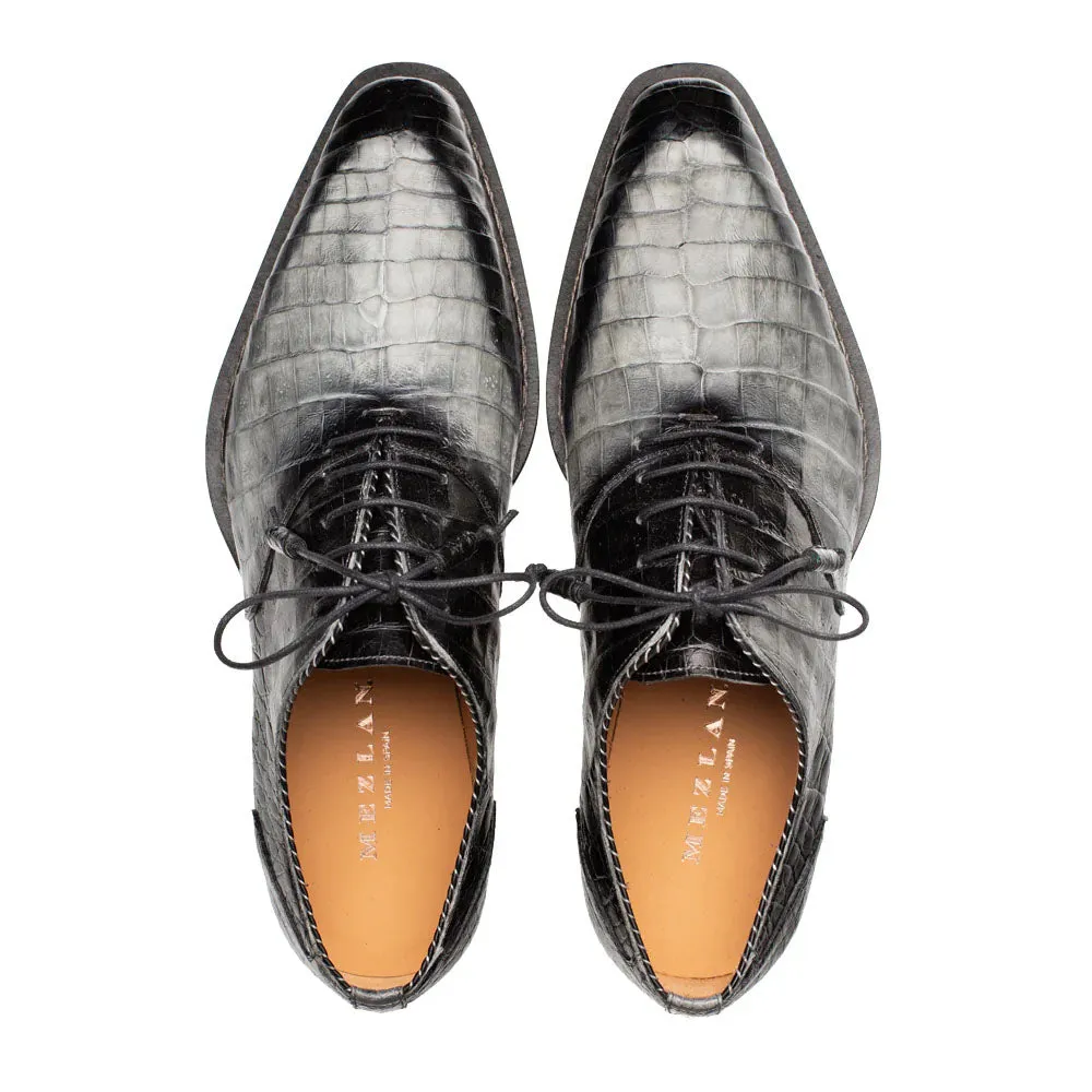 Mezlan Westside Two-Tone Croc Oxford sold by Alberto Nardoni product image thumbnail 5