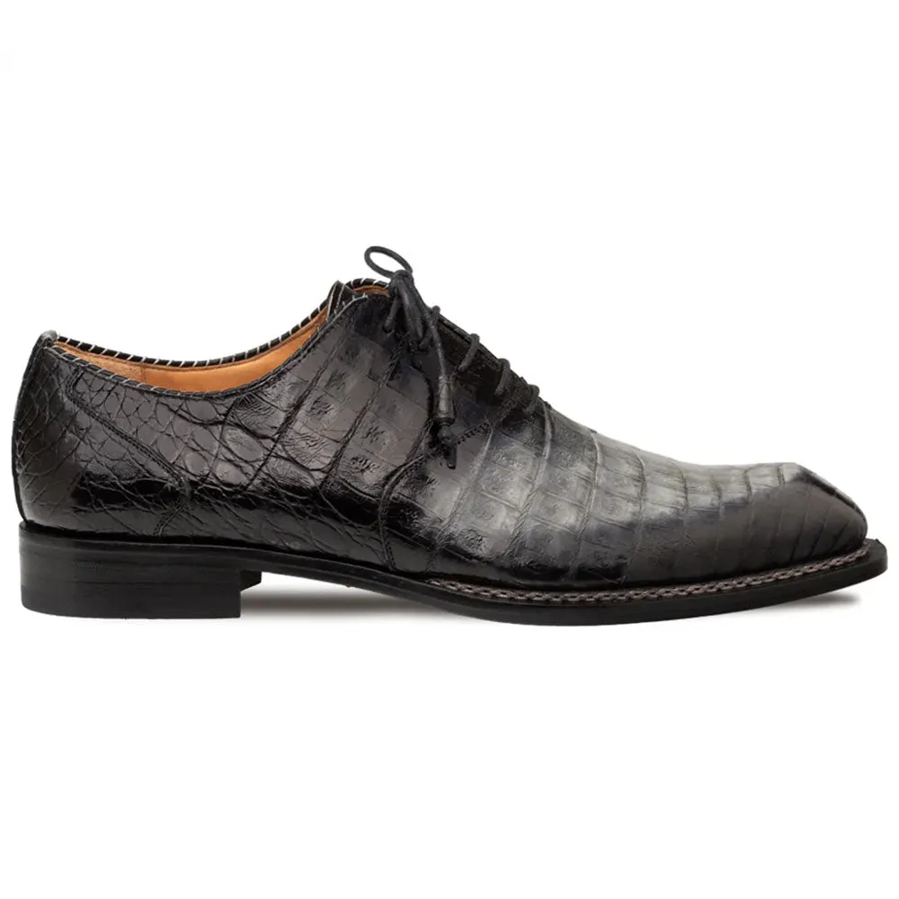 Mezlan Westside Two-Tone Croc Oxford sold by Alberto Nardoni