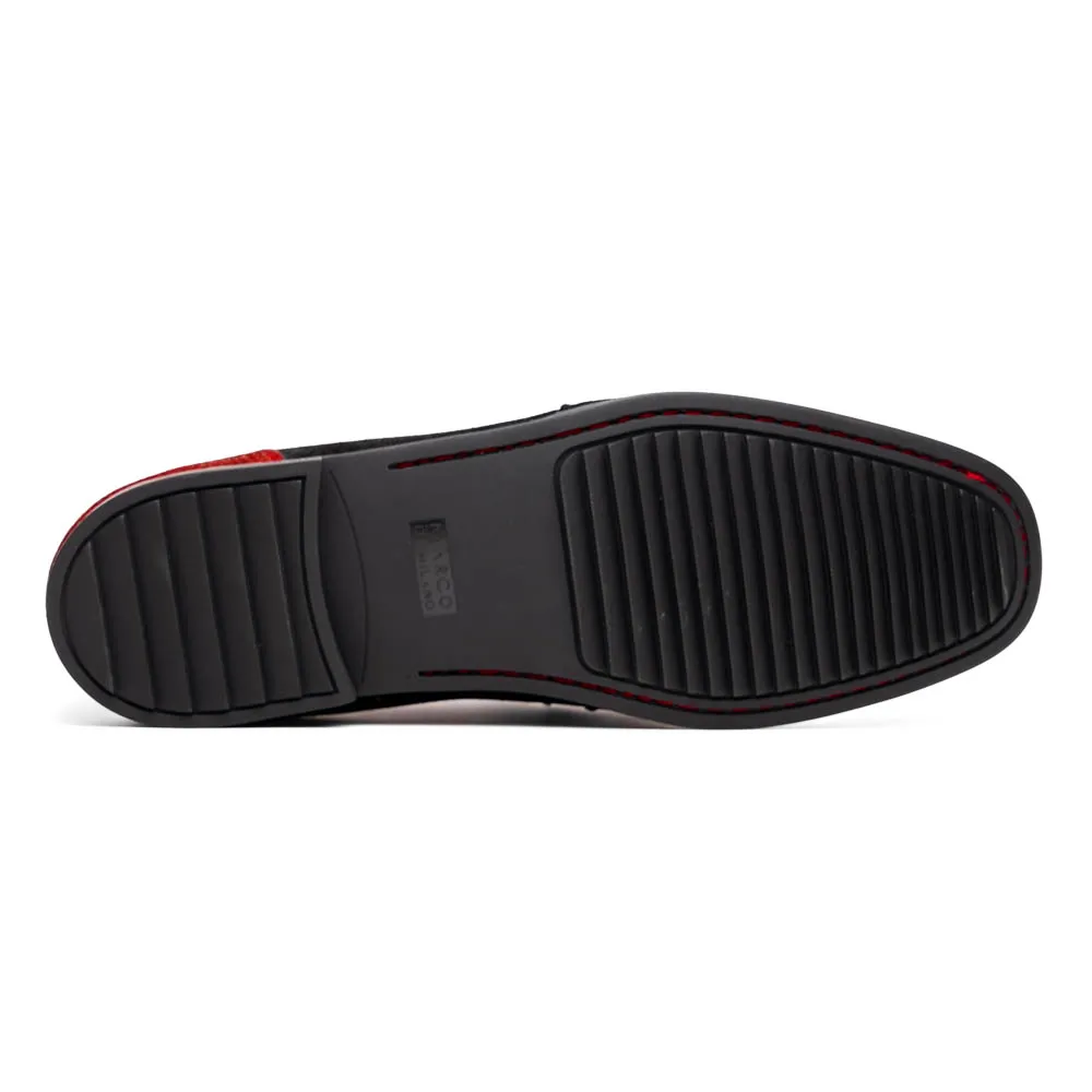 Marco Di Milano Hugo Belt Red / Black sold by Alberto Nardoni product image thumbnail 5