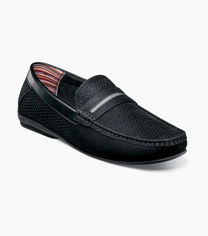 Stacy Adams Corby Moc Toe Saddle Slip On by Stacy Adams Shoes made by Stacy Adams