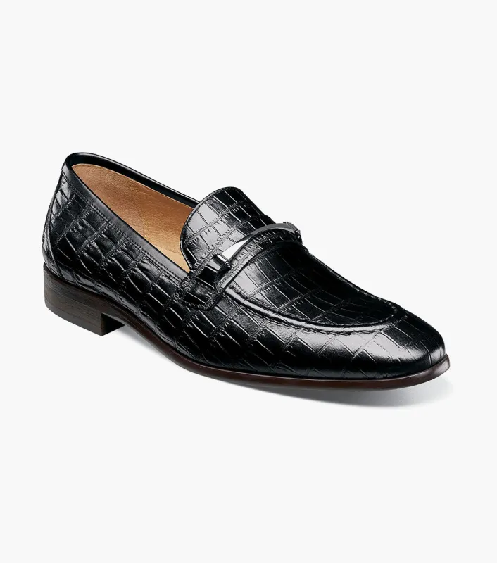 Stacy Adams Ferdinand Moc Toe Bit Slip On by Stacy Adams Shoes made by Stacy Adams