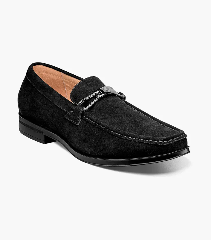 Stacy Adams Neville Moc Toe Bit Slip On by Stacy Adams Shoes made by Stacy Adams