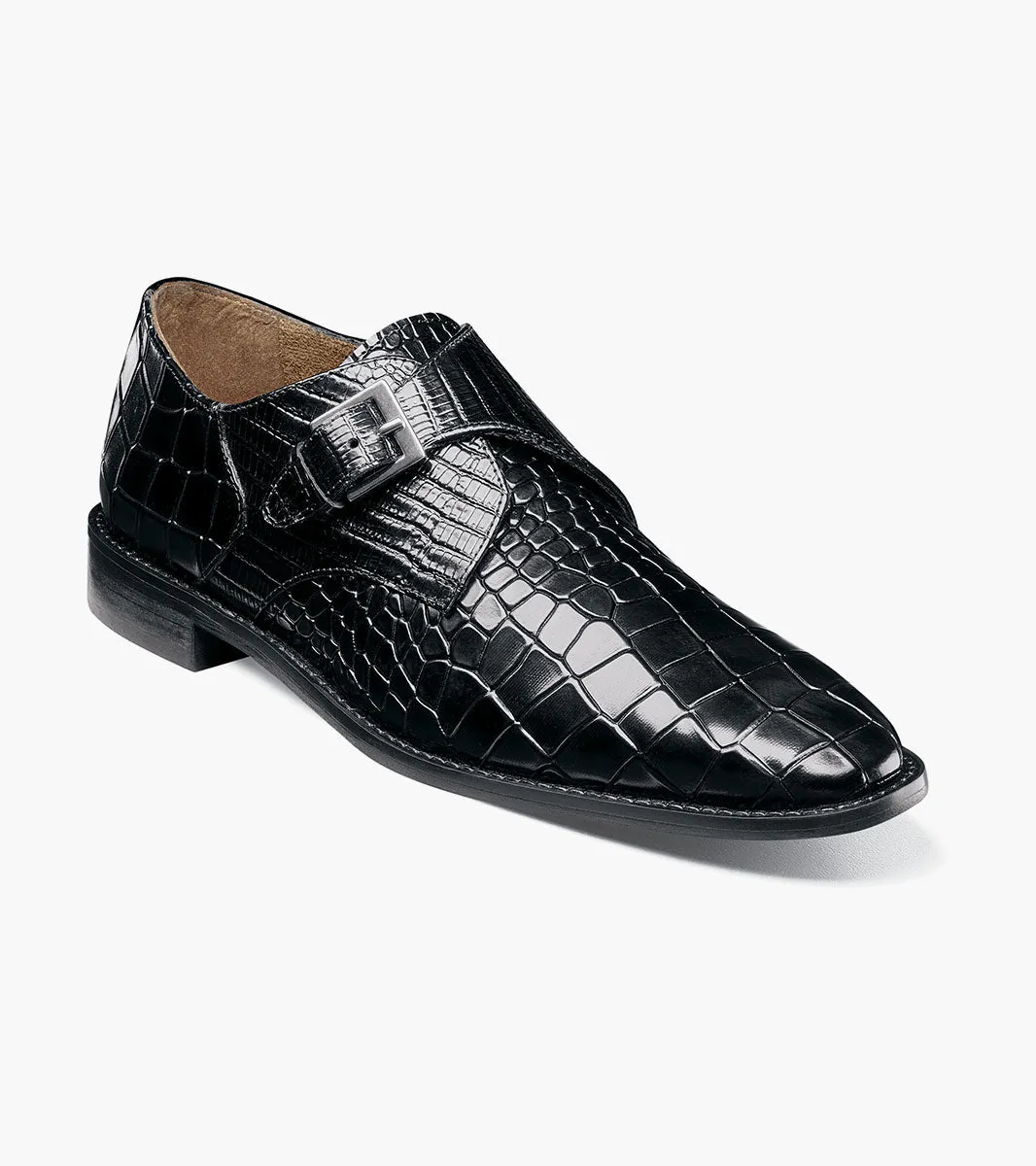 Stacy Adams Rapino Plain Toe Monk Strap by Stacy Adams Shoes sold by Alberto Nardoni