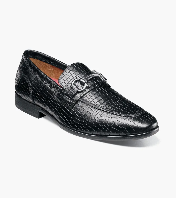Stacy Adams Feronte Moc Toe Bit Slip On by Stacy Adams Shoes made by Stacy Adams