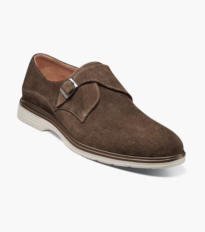 Stacy Adams Taylen Plain Toe Monk Strap by Stacy Adams Shoes made by Stacy Adams