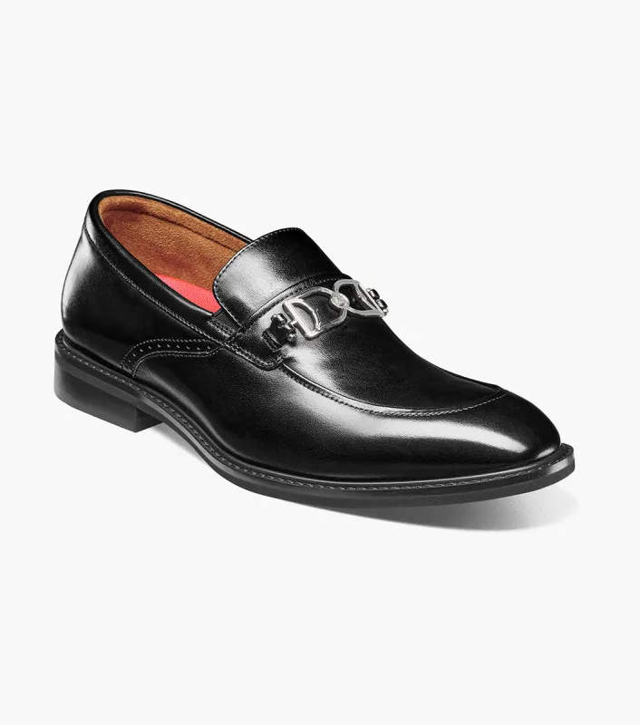 Stacy Adams Boyd Moc Toe Bit Slip On by Stacy Adams Shoes made by Stacy Adams