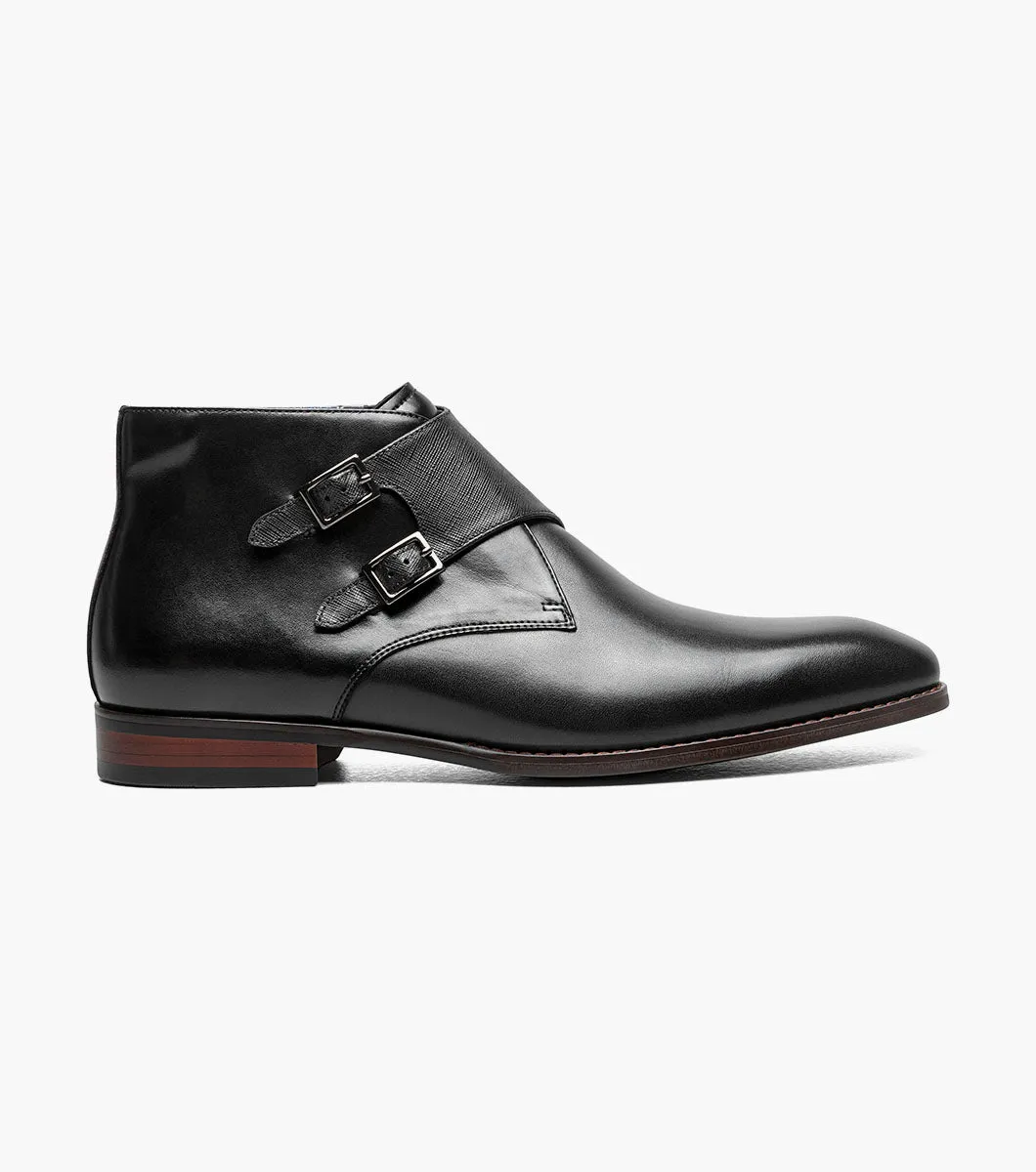 Stacy Adams Kaius Plain Toe Double Monk Strap Boot by Stacy Adams Shoes sold by Alberto Nardoni product image thumbnail 3
