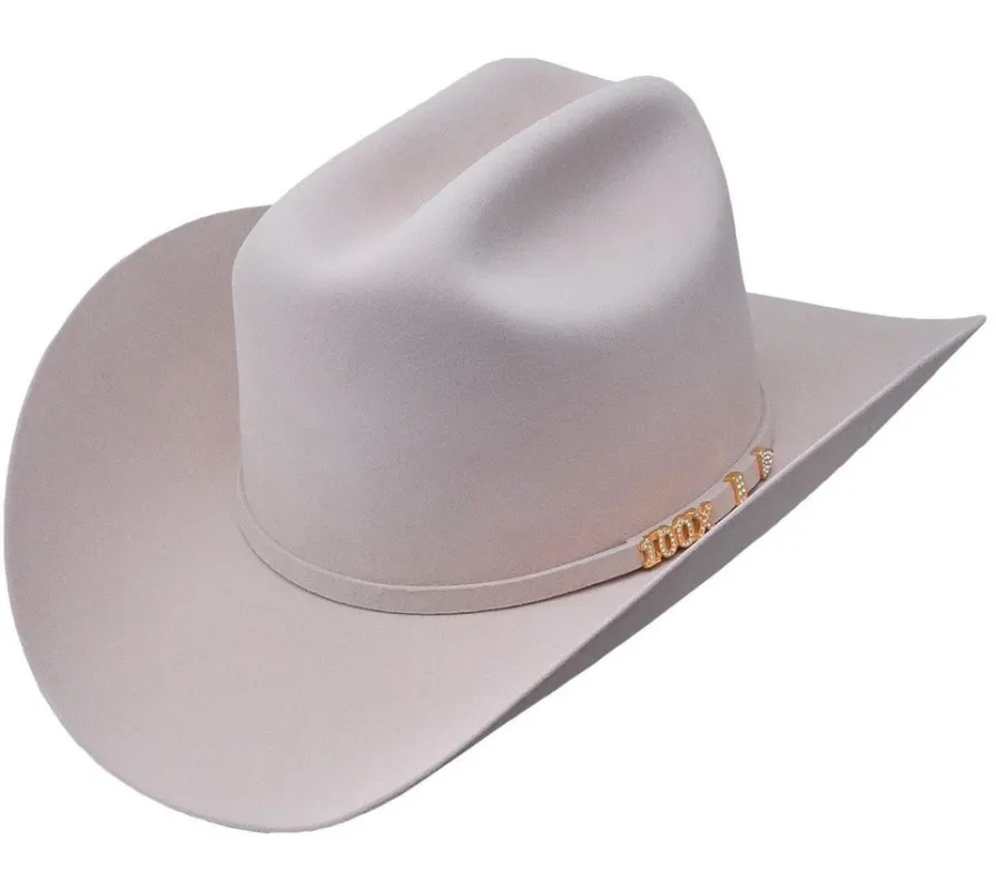 Serratelli 100X El Comandant Buckskin 4" Brim Western Cowboy Hat All Sizes made by Alberto Nardoni