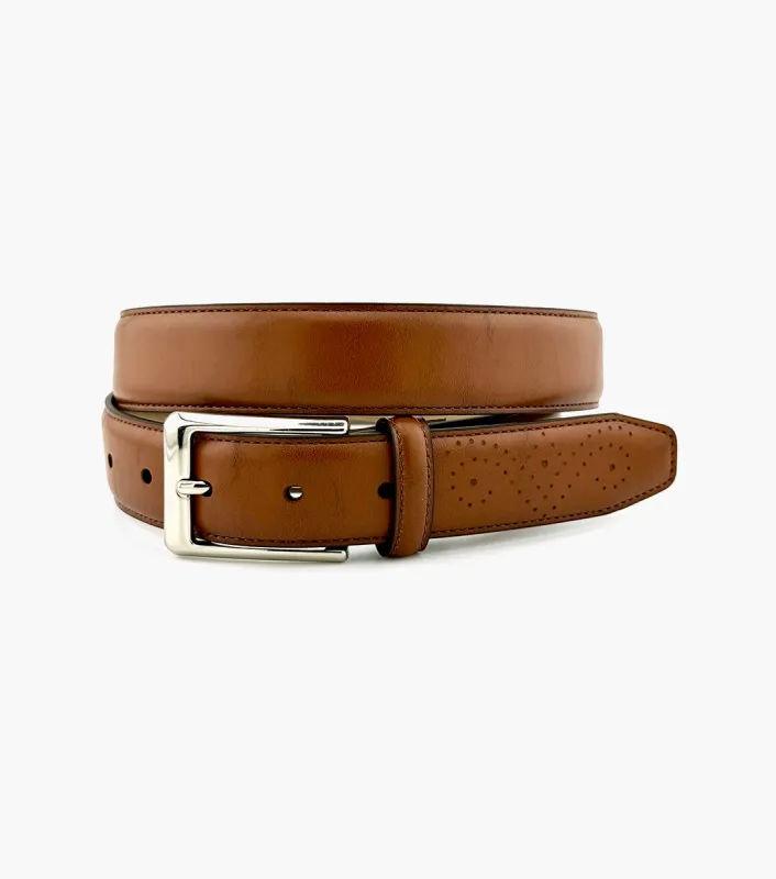 Stacy Adams Arlo Feather Edge Belt by Stacy Adams Shoes made by Stacy Adams