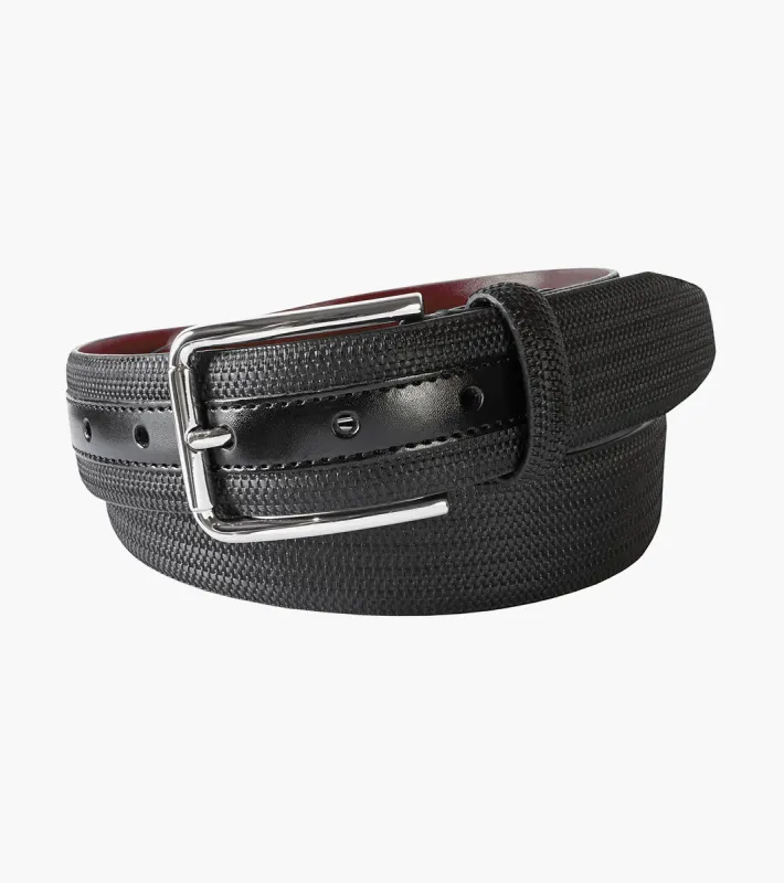 Stacy Adams Mobley Patterned Belt by Stacy Adams Shoes made by Stacy Adams