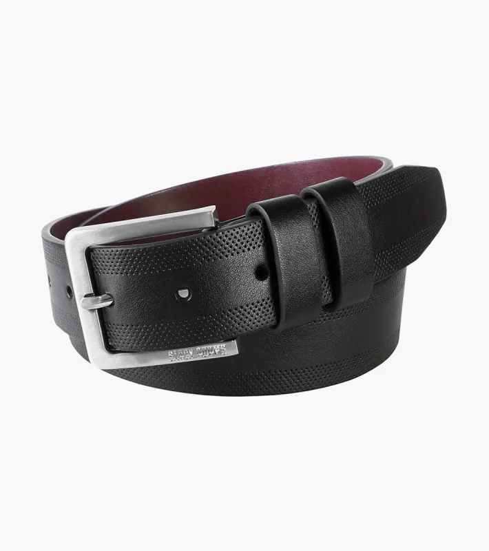 Stacy Adams James Double Strap Belt by Stacy Adams Shoes made by Stacy Adams