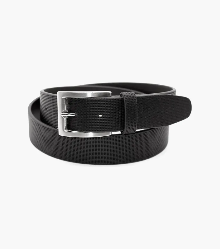 Stacy Adams Evander Micro-Block Perf Belt by Stacy Adams Shoes made by Stacy Adams