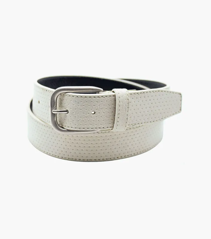 Stacy Adams Felix Micro-Perf Belt by Stacy Adams Shoes made by Stacy Adams