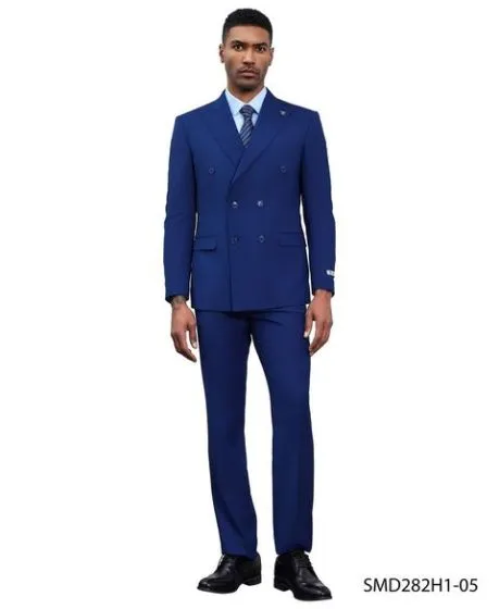 Stacy Adams Men's 2 Piece Executive Suit - Double Breasted sold by Alberto Nardoni product image thumbnail 4