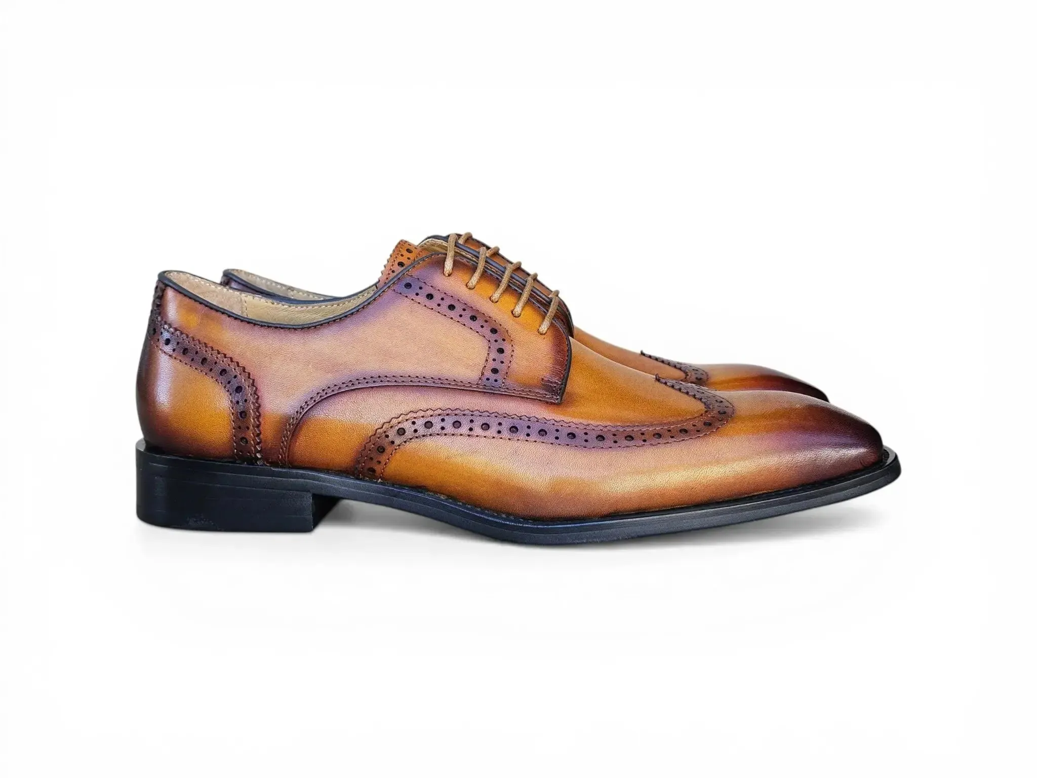 Carrucci Blucher Style Wingtip Derby sold by Alberto Nardoni product image thumbnail 3