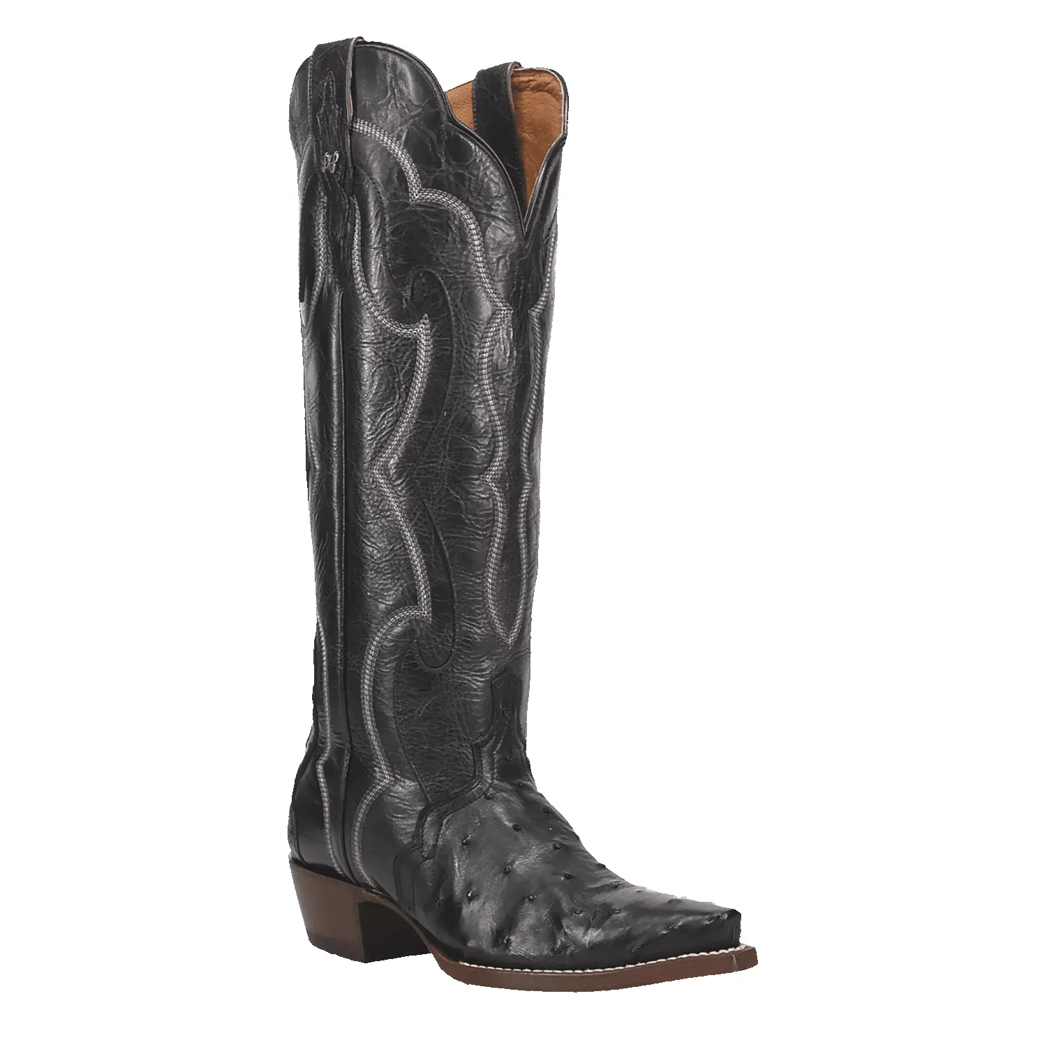 MARAVILLA FULL OSTRICH BOOT sold by Alberto Nardoni